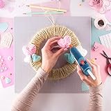 Fireproof Hot Glue Gun Kit with 60 Glue Sticks(7mm x 130mm), 20W Fast Preheating Hot Melt, High Temp for School Crafts DIY Arts and Quick Home Repairs - Image 7