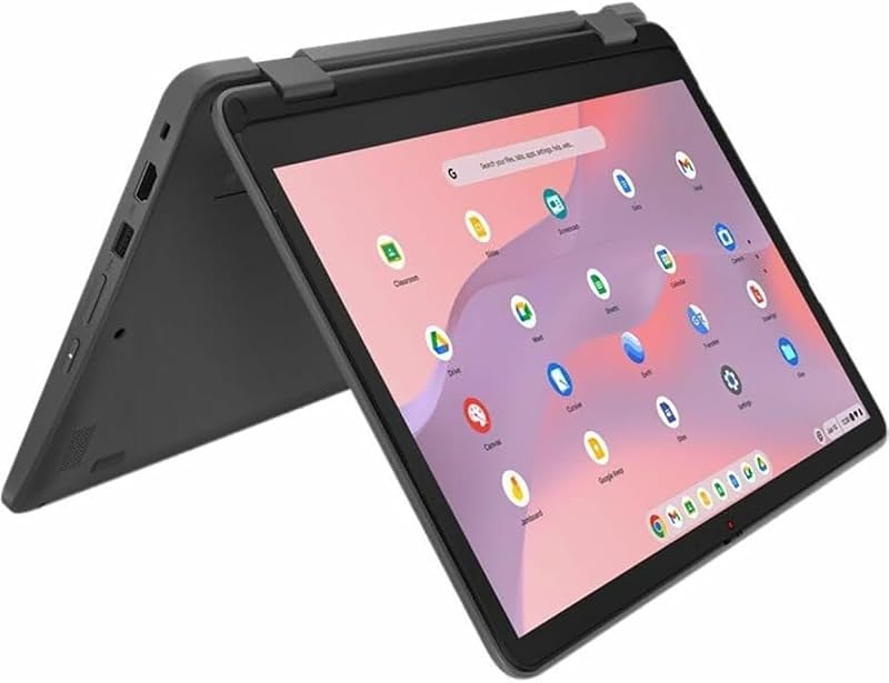 500e Yoga Chromebook Gen 4 82W40009US 12.2" Touchscreen Convertible 2 in 1 Chromebook - WUXGA - 1920 x 1200 - Intel N100 Quad-core (4) - 4 GB (Total RAM + On-Board Memory) - 32 GB