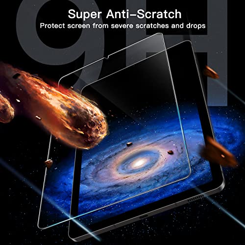 Image of JETech Screen Protector for Samsung Galaxy Tab S6 Lite (10.4 Inch, 2024 /2022 /2020 Model) with Easy Installation Frame, 9H Tempered Glass Film, HD Clear, 2-Pack