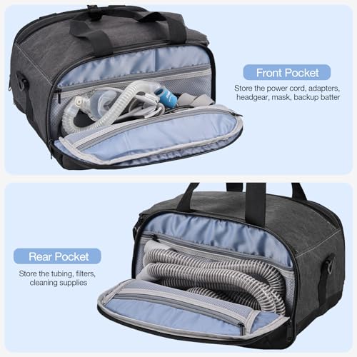 Hautton CPAP Travel Bag Gray