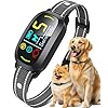 Smart AI – Collar antiladridos para perros grandes, medianos y pequeños, dispositivo antiladridos con 5 modos de entrenamiento, exclusivo collar de ladrido forzado, collar de ladrido recargable