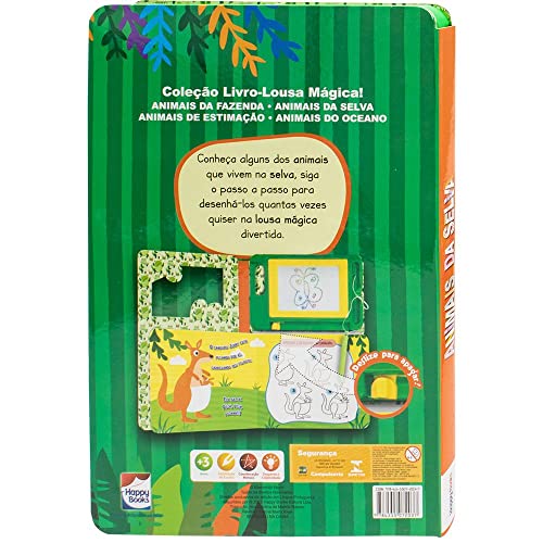 Livro-Lousa Mágica! Animais da Selva