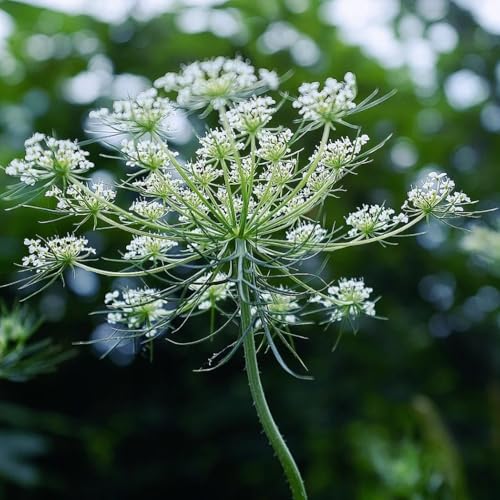 semi di carota selvatica selvatici da balcone di carota selvatica da giardino roccioso da resistenti, decorazione da giardino per esterni 250pcs