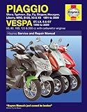 piaggio liberty 50 4t Haynes Manual Piaggio Vespa: Sfera, Typhoon, Zip, Fly, Skipper, Hexagon, Liberty, NRG, B125, X8 & X9 1991 to 2009 and Vespa ET, LX, S (Service & repair manuals)