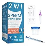 Sperm Check – 2 in 1 Fertility, Easy Home...