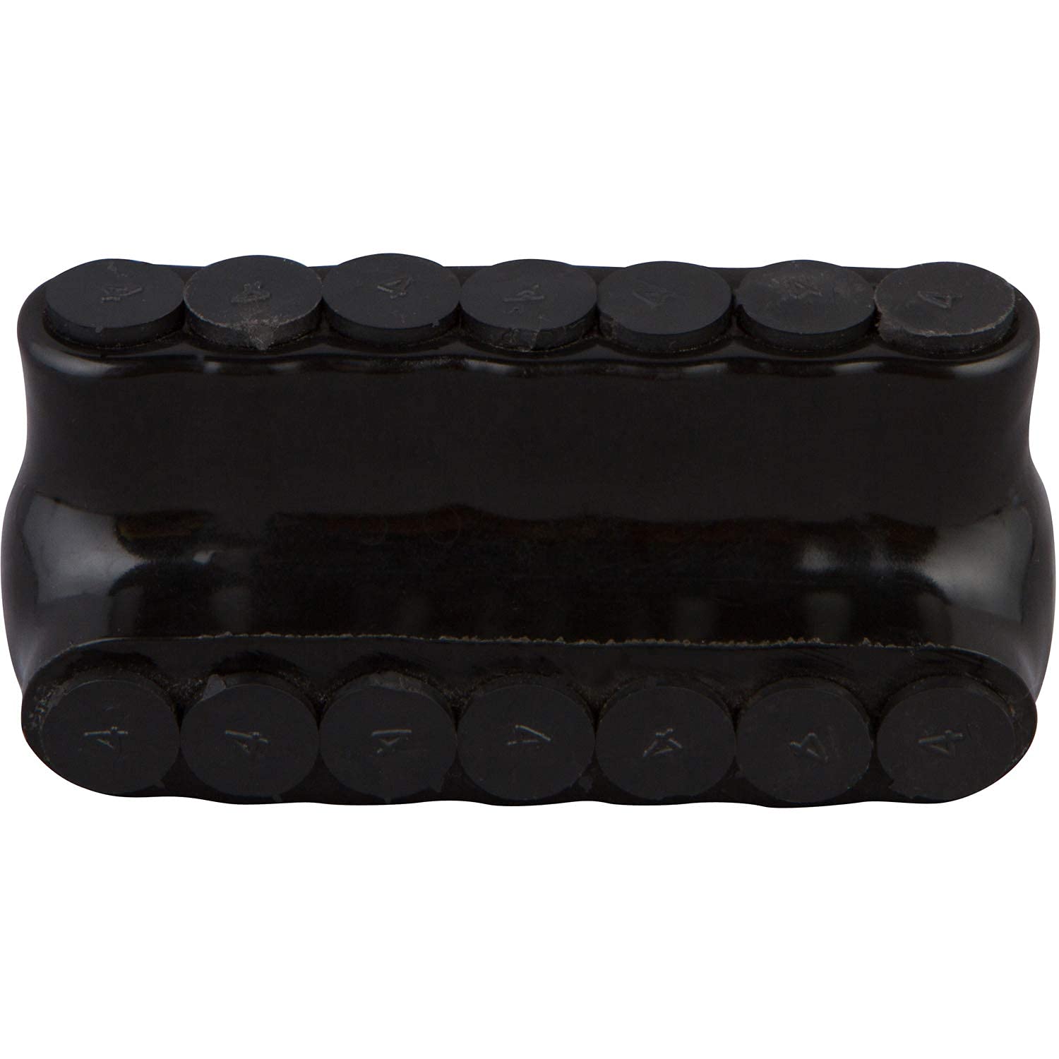 Morris Products 97583 Black Insulated Multi-Cable Connector - Single Entry 7 Ports 3/0 - 6 Wire Range, 1-Pack