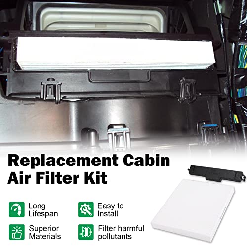 68318365Aa Cabin Air Filter Kit For 2016 2017 2018 Ram 1500 2500 3500 Cabin Air Filter Air Conditioning Filter Access Door Cf11671 Chrysler 68052292Aa 68406048Aa Dodge Ram Cabin Air Filter Cover #TOP1