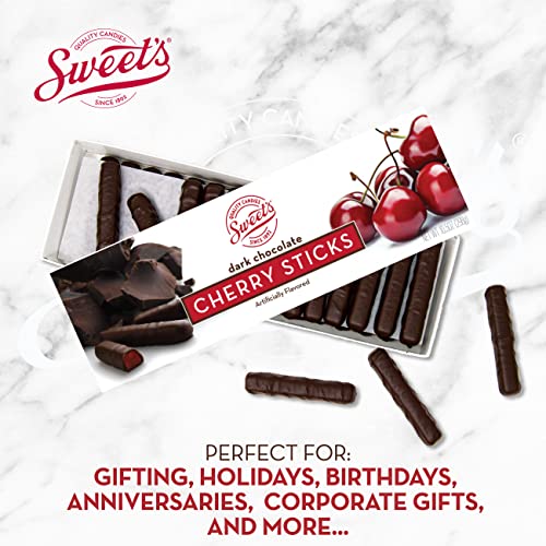 Dark Chocolate Cherry Sticks, Chocolate Candy Sticks #TOP3