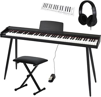 Amazon | TORTE トルテ 電子ピアノ 木目調 スリムデザイン 88鍵盤 TDP