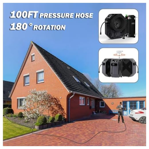 DECOKTOOL 5000PSI Wall Mounted Power Washer