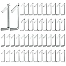 50Pcs Galvanized Steel Scaffolding Toggle Pins, Scaffold Metal Locking Pins for Architecture, Furniture Installation, and Home DIY