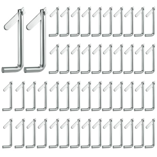 AOKLIT 50Pcs Galvanized Steel Scaffolding Toggle Pins Scaffold Metal Locking Pins for Architecture Furniture Installation and Home DIY