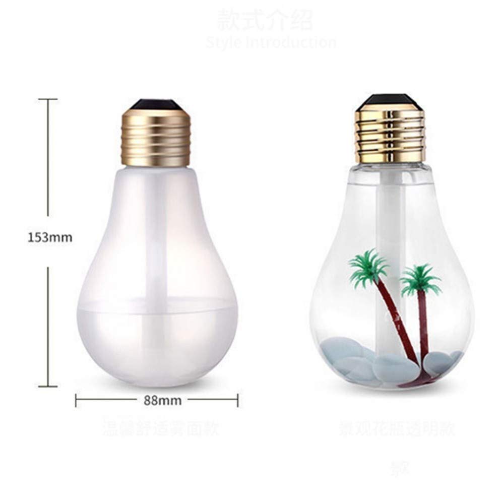 LAMPADA DIFFUSORE UMIDIFICATORE AROMI AROMATERAPIA CROMOTERAPIA LED OLIO GRATIS - Foto 10