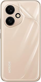 شاشة حماية خلفية من الهيدروچيل متوافقة مع موبايل هونر 400 خالية من الفقاعات سهلة التركيب وناعمة مقاومة للخدوش من بشياكة - ليست زجاج (قطعة واحدة)