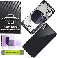 Algopix Similar Product 8 - Cell4Less Back Housing Assembly Metal