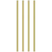 Vista 10 de 6 barras redondas de latón de 12 pulgadas y 3/16 pulgadas, barras de torno de latón, 3/16 pulgadas de diámetro y 12 pulgadas de largo