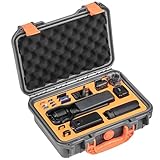 STARTRC OSMO Pocket 3 Hard Case Multifunctional Portable Waterproof Hard Case for DJI Pocket 3 Creator Combo Camera Accessories, Black, Suitcase, Black, Suitcase