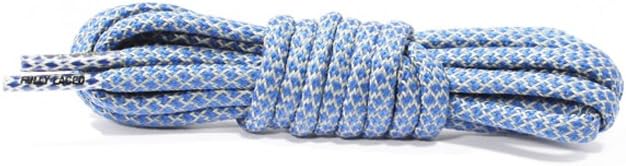Fully Laced Reflective Rope Laces - Over 30 Colors and 3 Lengths Available