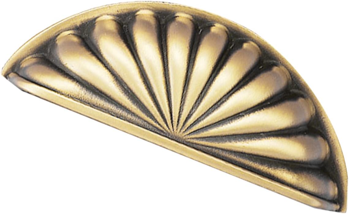 Brass Cabinet Door Handle Pulls 76mm Center-to-Center Replacement Furniture Pulls Metal Drawer Knobs for Dresser and Wardrobe in Mocha Copper Finish