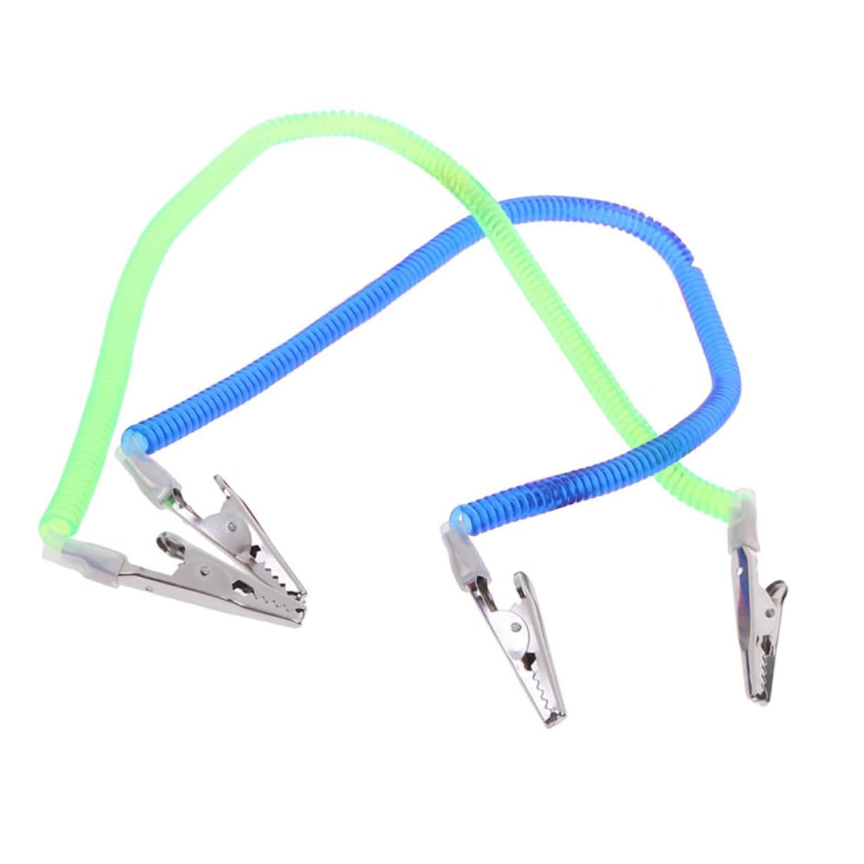 CHILDWEET 2Pcs Bib Scarf Holder for Adults Lightweight Spring for Napkins Plastic Design Random Colors