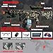 M416 Large Gel Splat Blaster for with Goggles, with Drum and Manual & Electric Dual Mode Gel Splat Blaster, for Team Game - Ages 14 +(Camouflage)