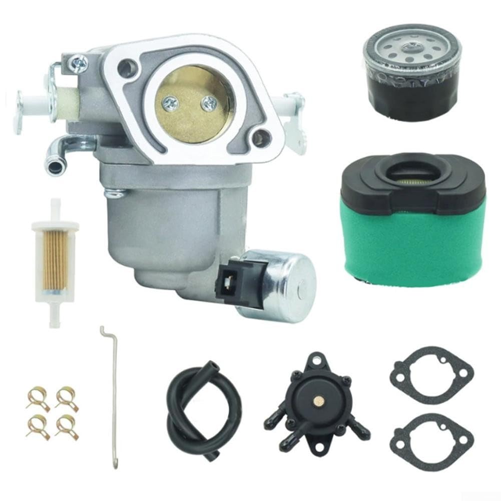 Kit de carburador para 596375 597128 596033 44N777 44N877 40U777, pieza de repuesto de metal para reparación de motor de cortacésped, fácil de instalar para jardín para equipos eléctricos al