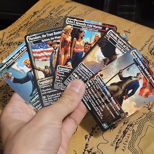 SliverCreations [MTG Presidents Wave 1 Set] George Washington, JFK, Roosevelt,