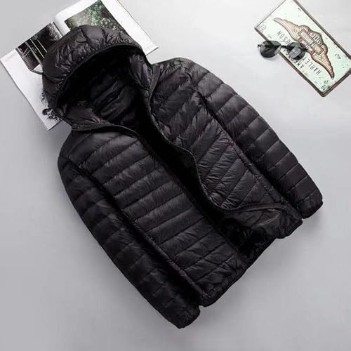 Casacos de Masculino Jaqueta Masculina lLeve Jaqueta puffer manga longa Capuz Algodão Jaquetas Taman