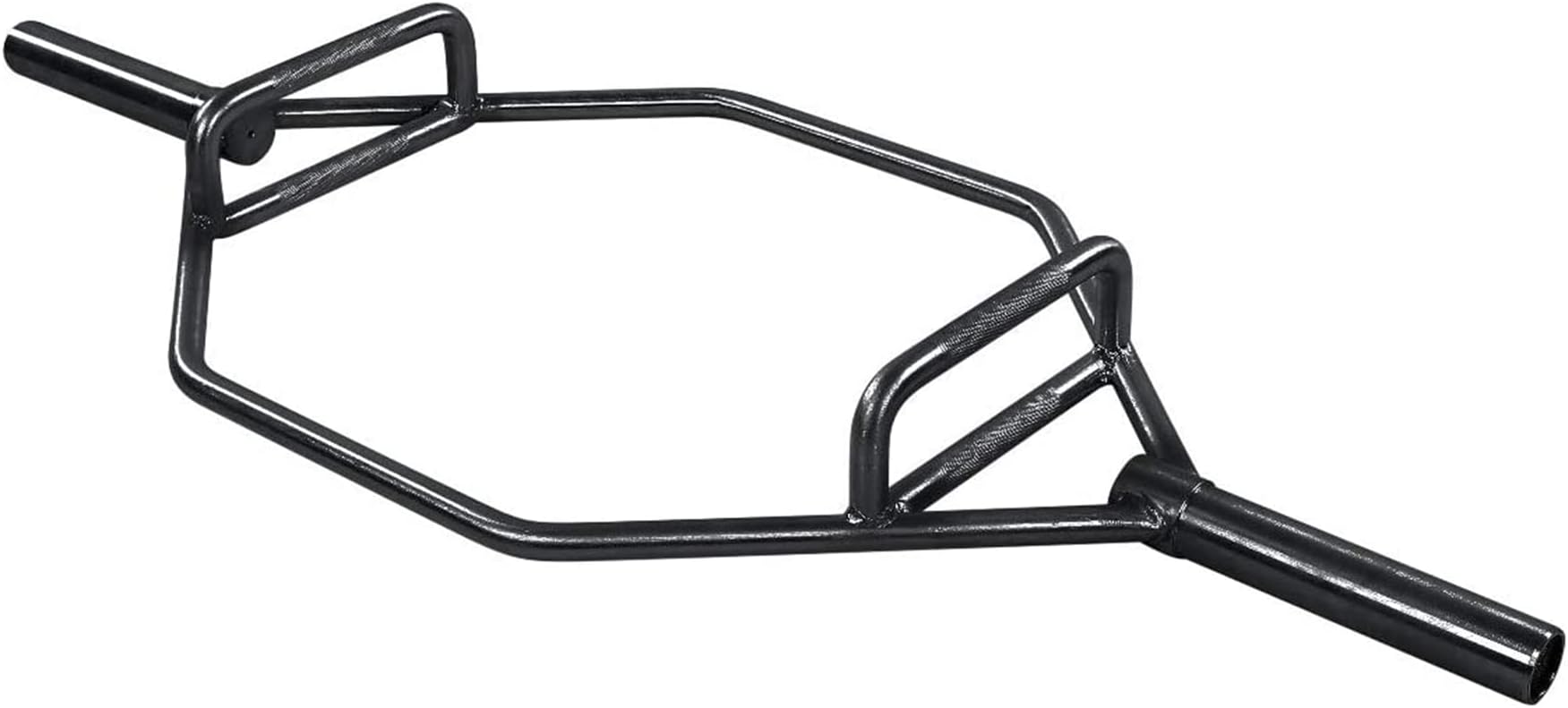 Everyday Essentials Olympic 2-Inch Hex Weight Lifting Trap Bar, 1000-Pound Capacity, Black (Ee-Hex-Blk)