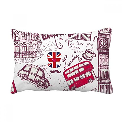 Coussin de décoration Angleterre Big Ben, idée cadeau maison - 2