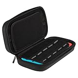  QUN FENG - Nintendo Switch Case - Hard Protective Portable Travel Carrying Bag for Nintendo Switch -Black