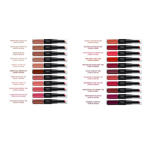 L'Oreal Paris Indefectible Lipstick 505 Resolution Red 5 ml - Image 7