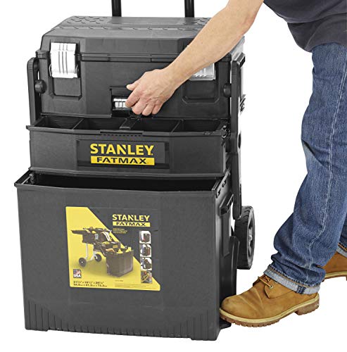 Fatmax servante d'atelier cantilever robuste à 23 compartiments Sortlevel - 8
