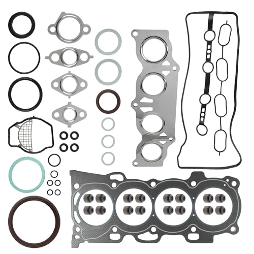 Image of MOTOALL HS26232PT Head Gasket Sets Full Cylinder Engine Gasket kit Fit for Toyota Camry /Highlander /RAV4 /Solara 2.4L 16v DOHC 2AZFE