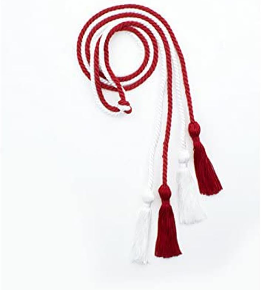 Graduation Honor Cords - Gray and Peacock Blue