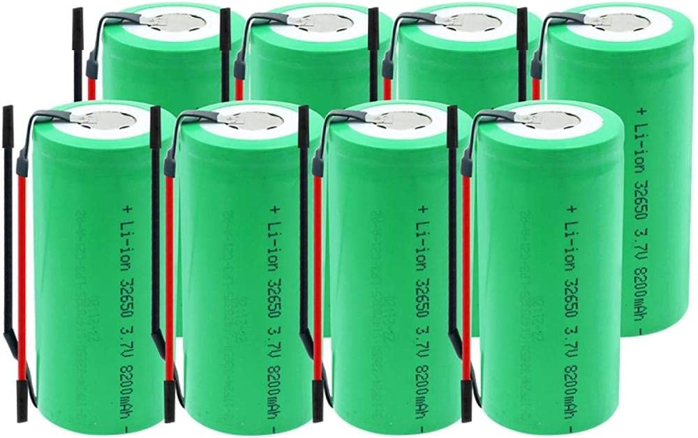 32650 3.7V 8200Mah batteria al litio ricaricabile agli ioni di litio 5C scarica per torcia elettrica di emergenza-8 pezzi