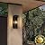 Slypadan 19" Outdoor Wall Lights, 2 Pack Large Size Matte Black Outdoor Sconce Lights with Clear Glass Shade, Waterproof Porch Lighting Exterior Light Fixture for Front Door, Garage