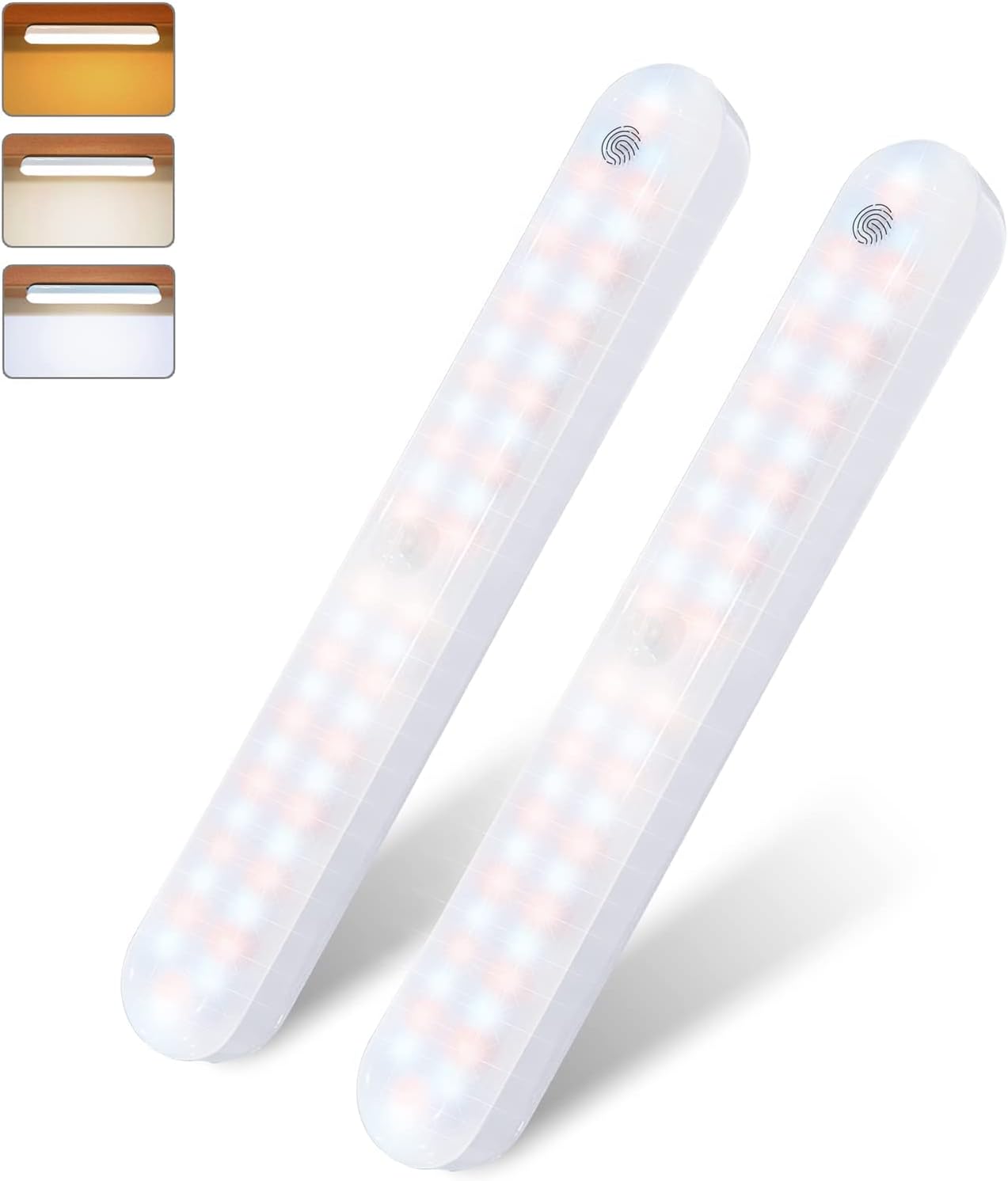 Acquista 15 21 30 50CM LED Sotto L'armadio Luce Notturna Sensore Di Movimento Luce Per Armadio Cucina Camera Da Letto Illuminazione Lampada Da Parete Con Striscia Magnetica In Italia A Partire Da 6.09 - Foto 5