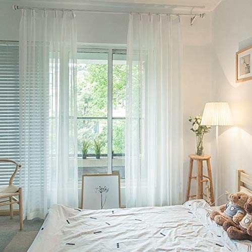 Rideau transparent pour chambre à coucher créant une ambiance douce - 3