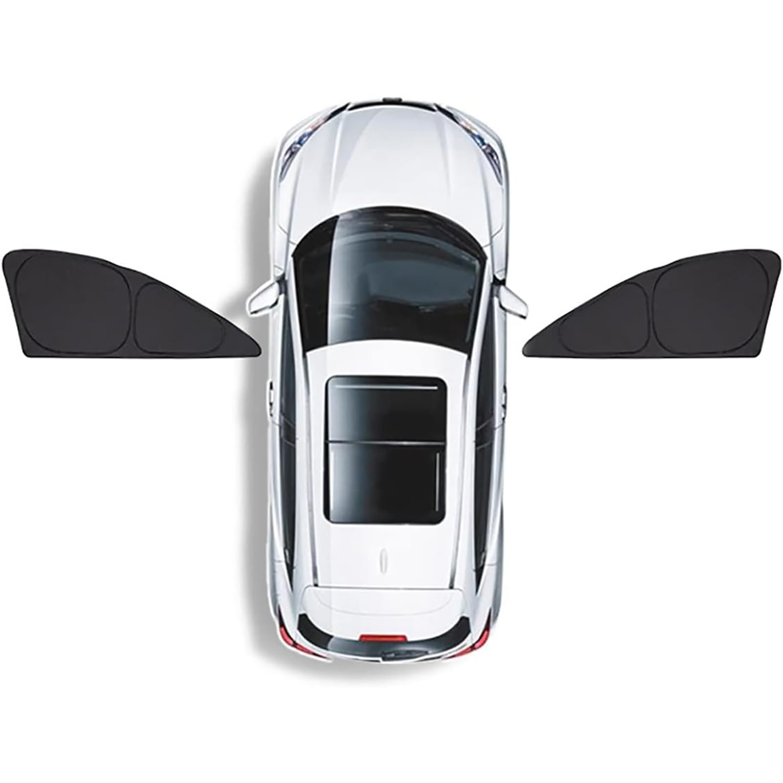 Parasole Finestrini Laterali Auto per BMW X4, Completamente Coperto Tende Oscuranti Vetri Block Raggi UV Anti Zanzara Protezzione Privacy Accessori,B/2Frontdoors