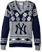 MLB Womens Big Logo V-Neck Sweater