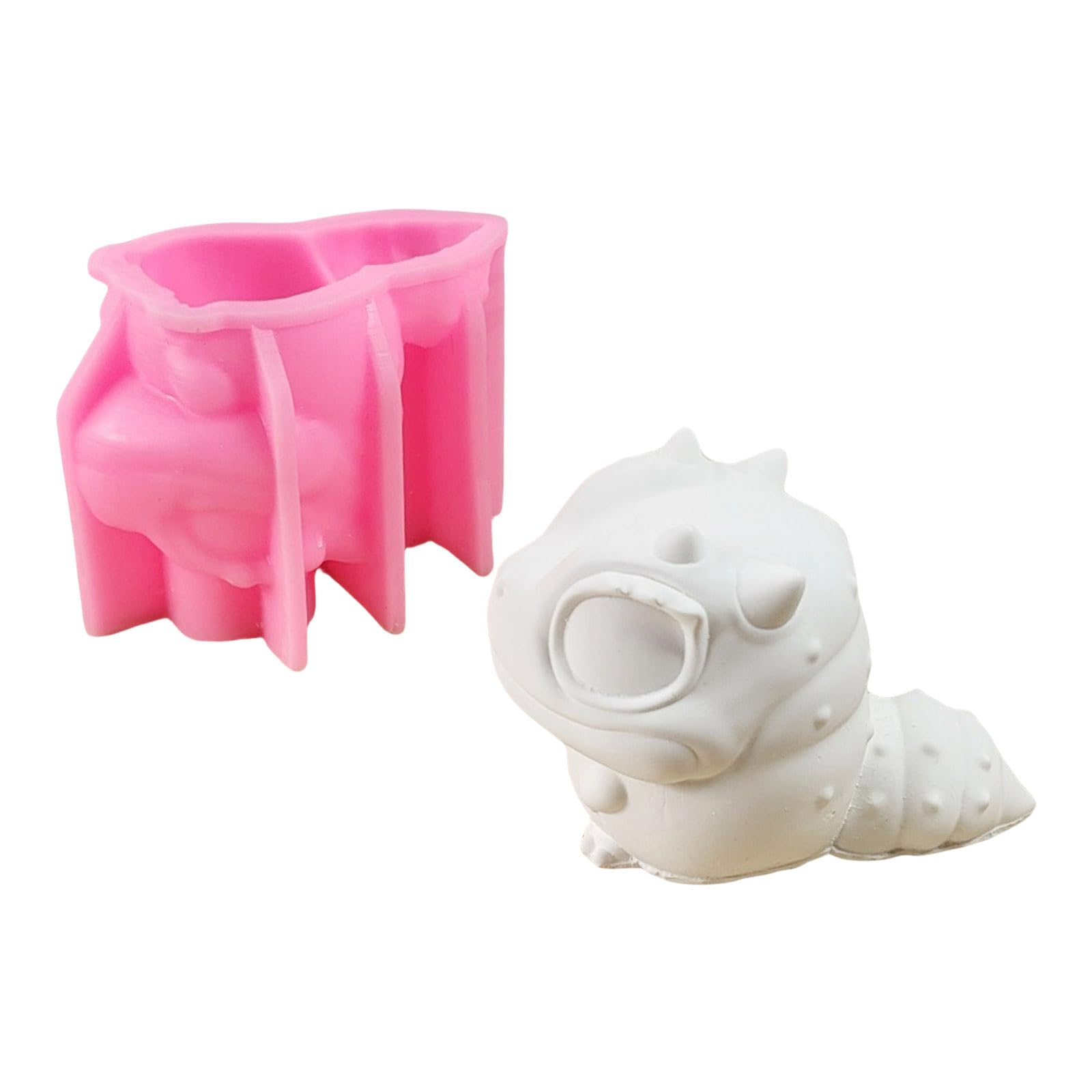Tsophreniq Tailed Animal Figurine Silicone Molds for Epoxy Resin Soap Making Cement Gypsum Silicone Molds for Craft Art Supplies