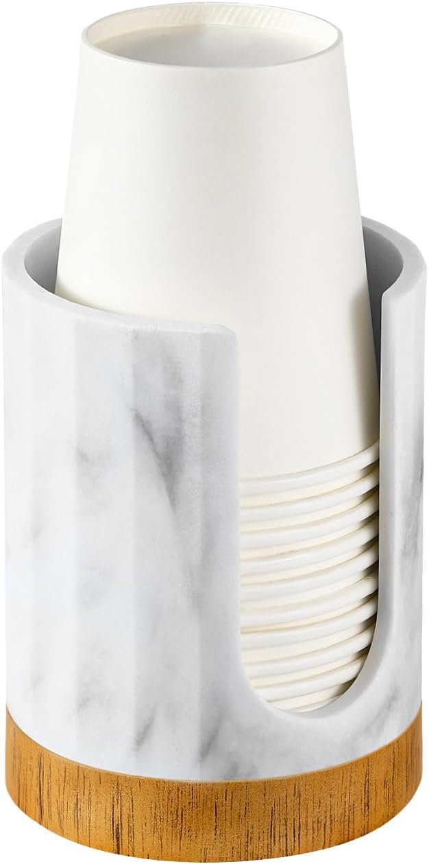 Amazon.com: Luxspire Dixie Cup Dispenser, 5-7oz Bathroom Cup Dispenser ...