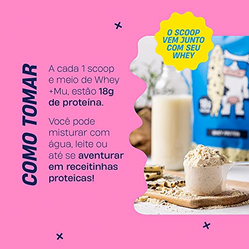 Mais Mu - Refil Proteína - 900g - Cookies and cream