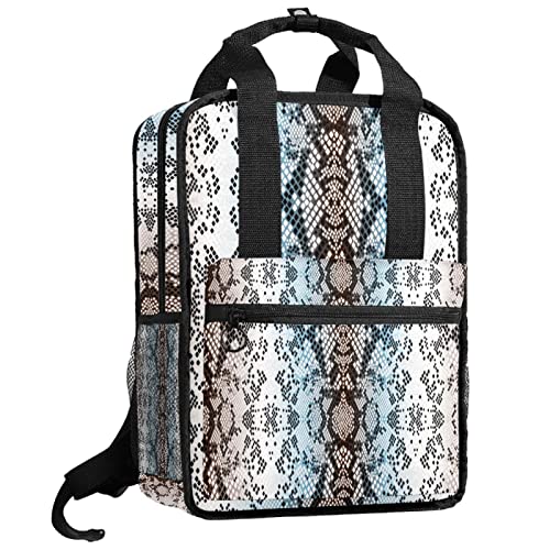 Sac à dos pour garçon rouge réglable pour soulager le dos avec motif tête de mort