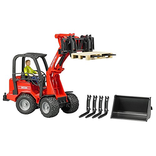Chargeuse sur pneus Bruder 02191 Schäffer Hoflader agriculture