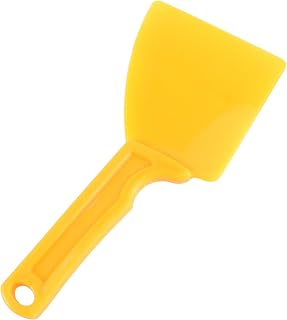 Hemobllo Espátula para Miel Multifunción de Plástico Herramienta Apícola con Diseño Ergonómico para Extracción y Recolección de Miel Suministros Apicultura Esenciales Color Amarillo