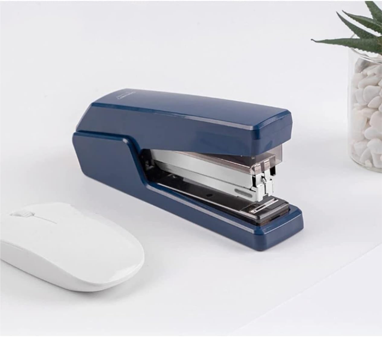 Cucitrice per Casa Ufficio Cucitrice da Scrivania Adatta for La Multifunzione Ufficio for Studenti, Decorativa for Casa E Accessori per Scrivania(Blue)
