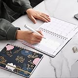 Diary 2026-2026 Diary a5 Week to View from January 2026 to December 2026, 21.5 x15.5 x1.5 cm, blue - Image 2