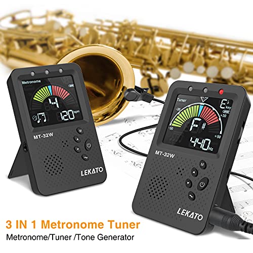 Accordeur métronome électronique pour tous instruments comme guitare, violon, piano, basse, ukulélé, saxophone et… - Les Beatles, Paul McCartney, John Lennon, RIngo Starr, George Harrison Accordeur métronome électronique pour tous instruments comme guitare, violon, piano, basse, ukulélé, saxophone et… – Image 3